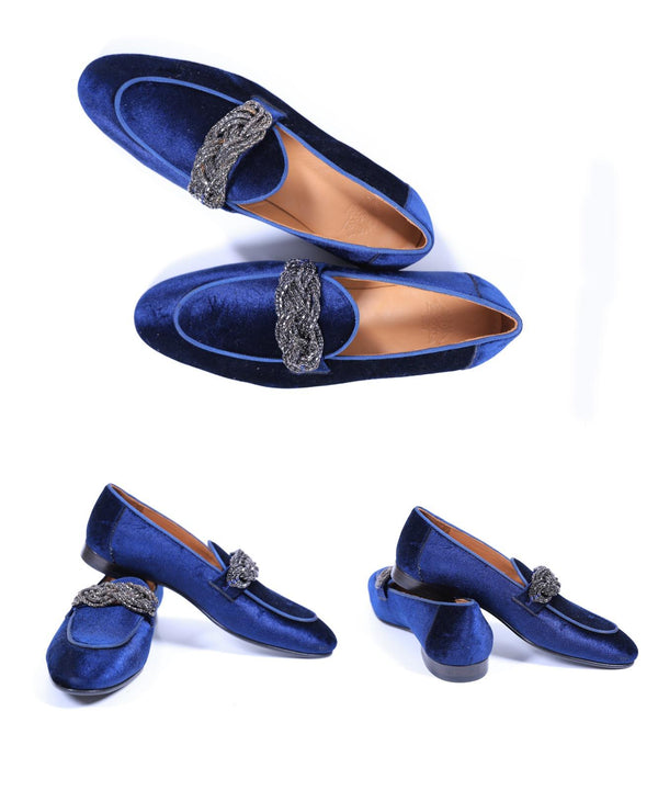 Primani Men's Royal Loafer Shoes with Chains