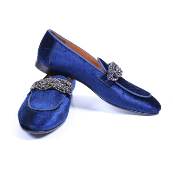 Primani Men's Royal Loafer Shoes with Chains