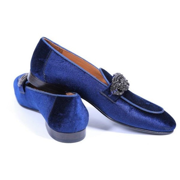 Primani Men's Royal Loafer Shoes with Chains