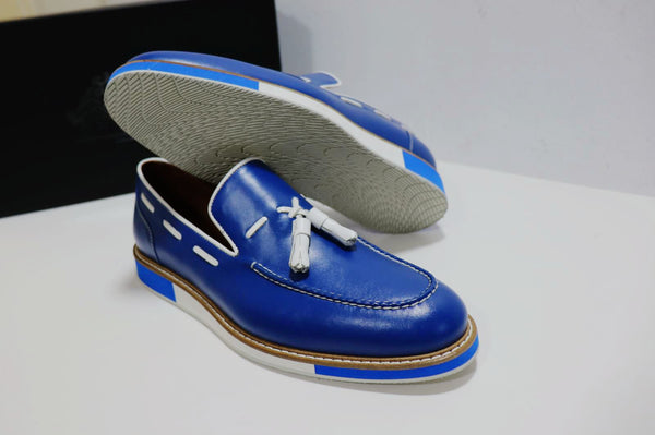 Blue-Blood Tassel Loafers