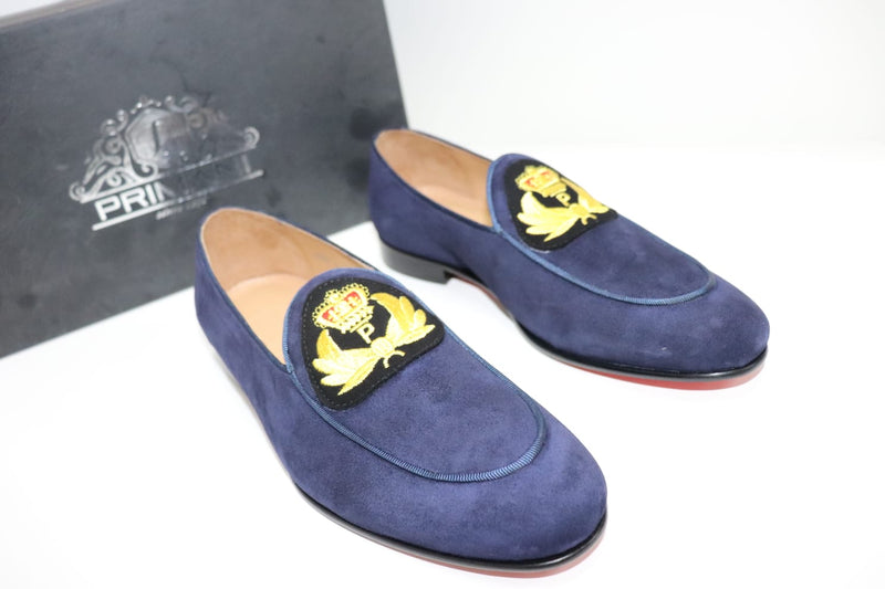 Blue Blood Suede Loafers 2