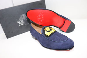 Blue Blood Suede Loafers 2